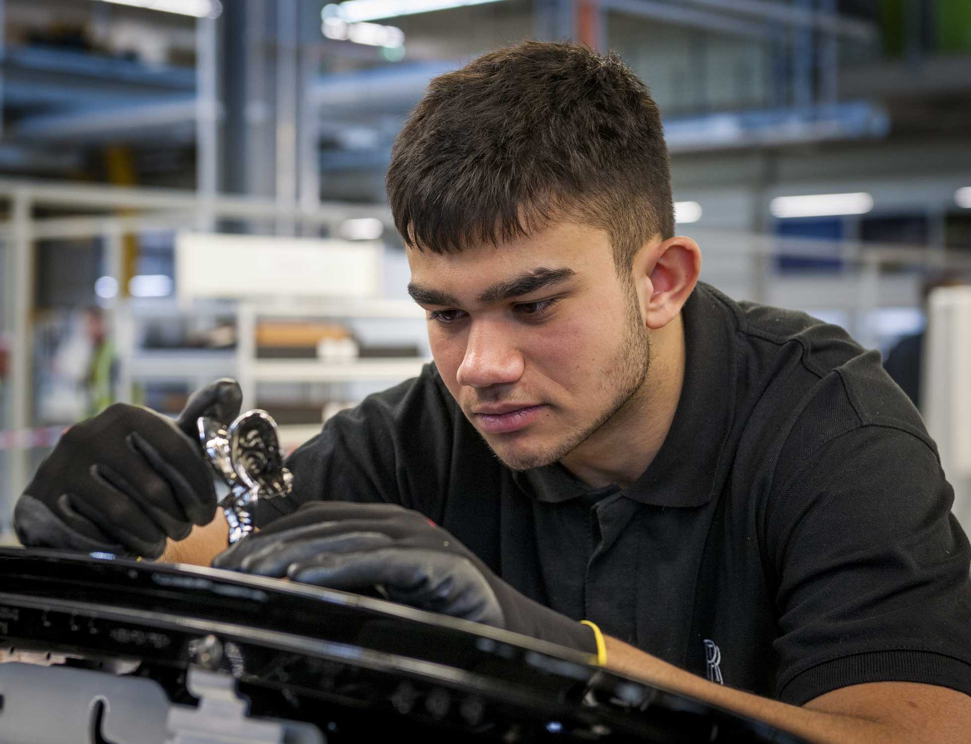 MICHAEL SADLER, ROLLS-ROYCE MOTOR CARS APPRENTICE