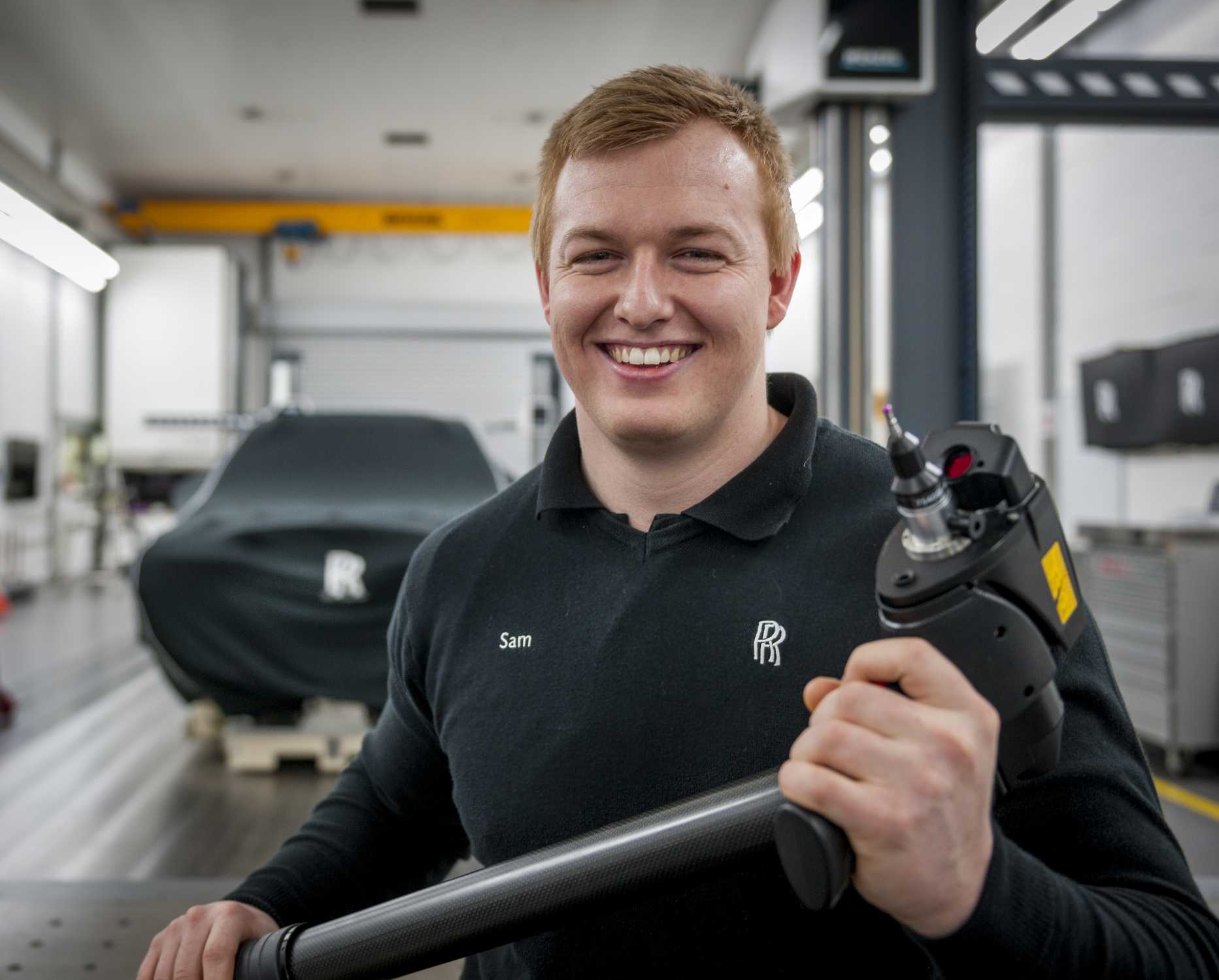 SAM ROWE, ROLLS-ROYCE MOTOR CARS APPRENTICE