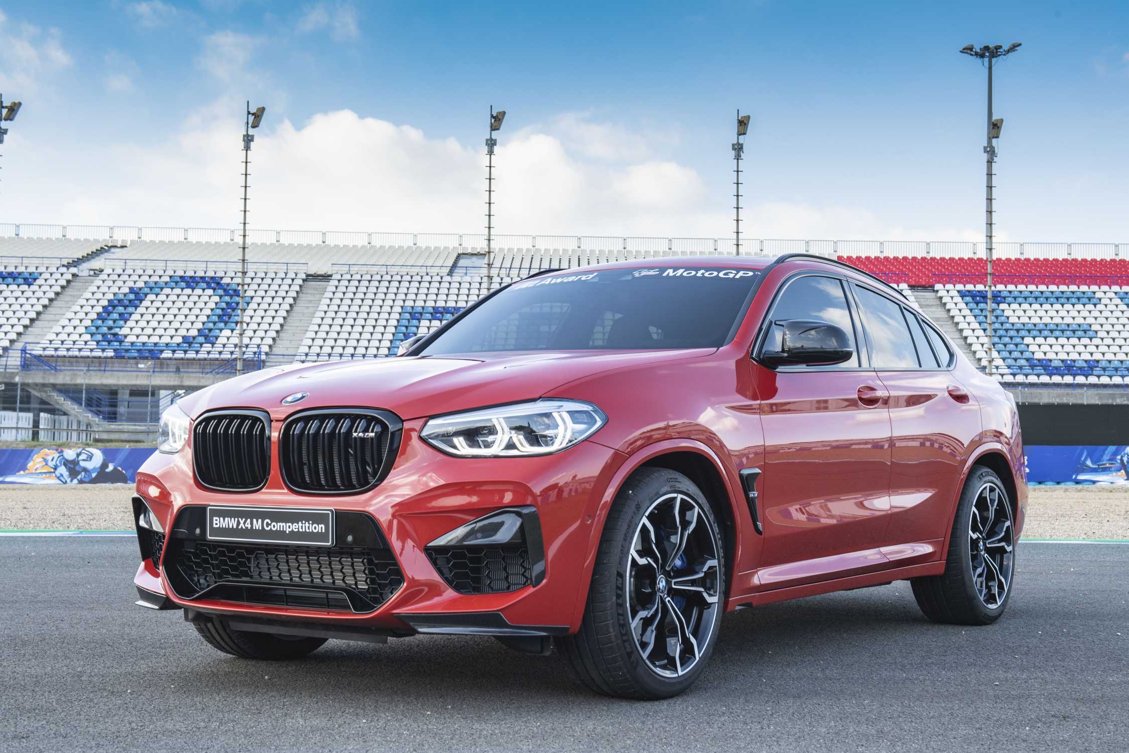 Bmw M Power For The Fastest Qualifier The New Bmw X4 M Competition Is The Motogptm Bmw M Award Winner S Car In 19