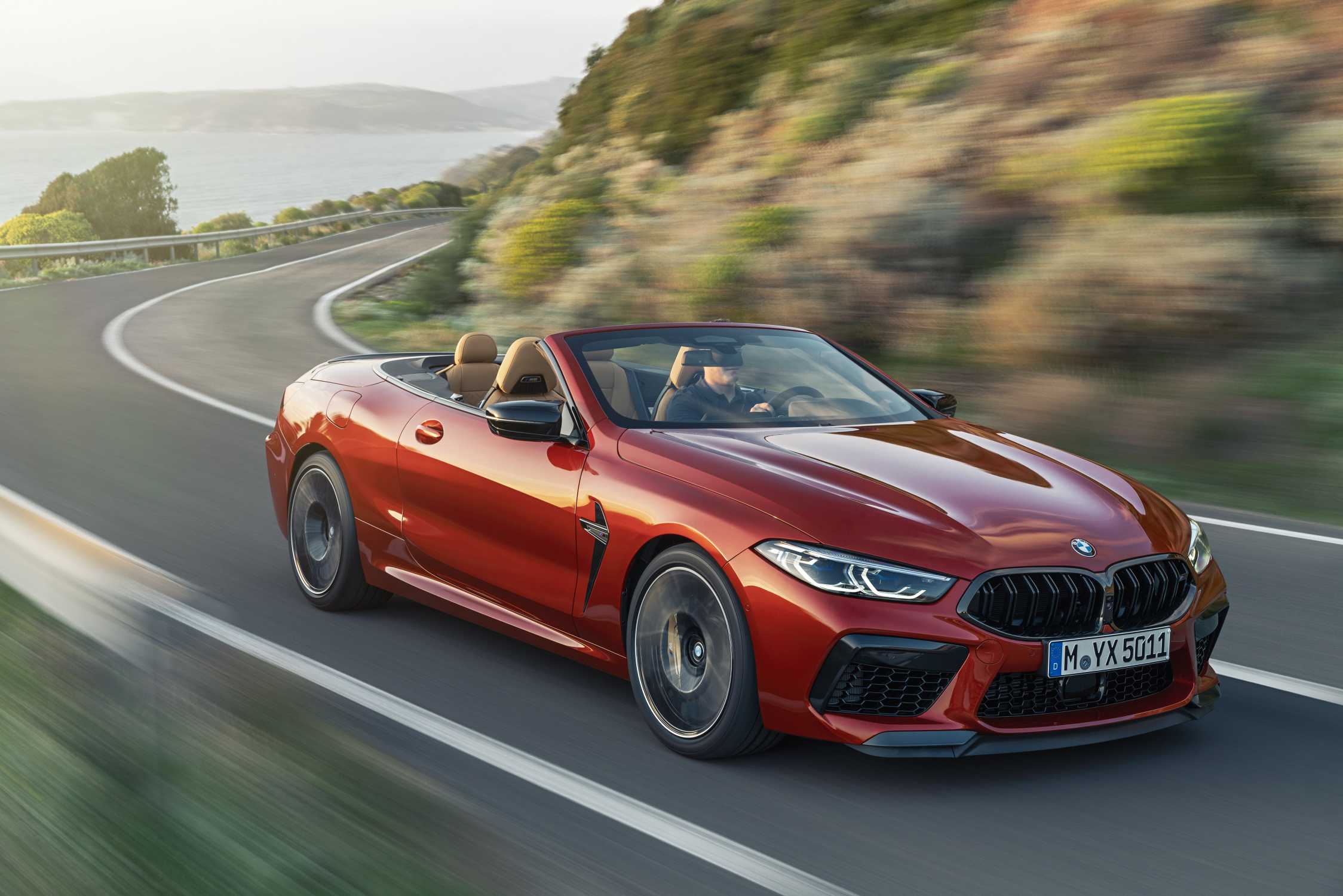 The all-new BMW M8 Competition Convertible (06/2019).