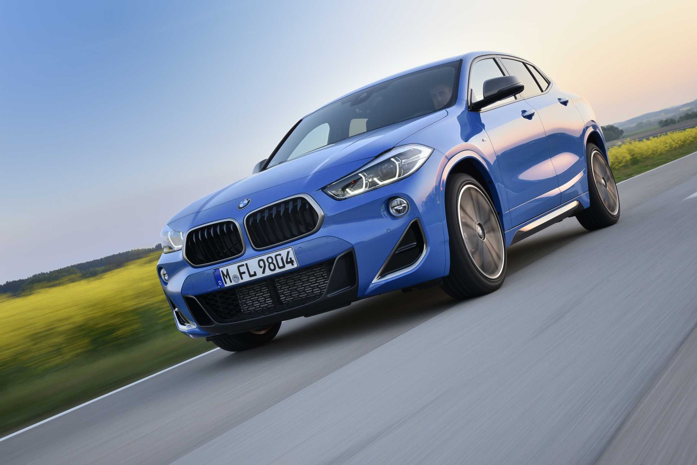 The new BMW X2 M35i - Driving scenes (05/2019).