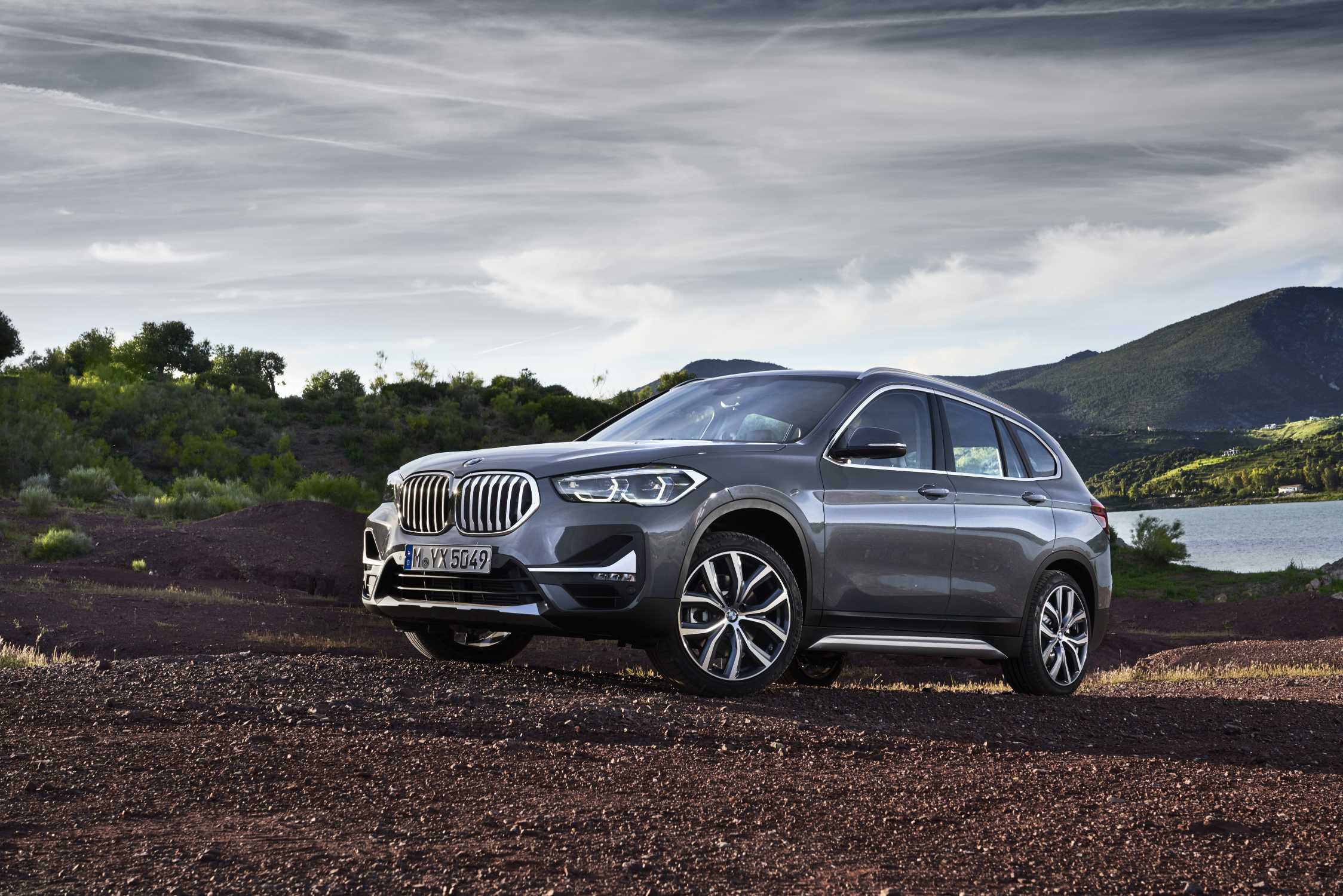 The new BMW X1 - Stills - Exterior: Storm Bay with xLine // Interior: Leather Vernasca Mocca (05/2019).