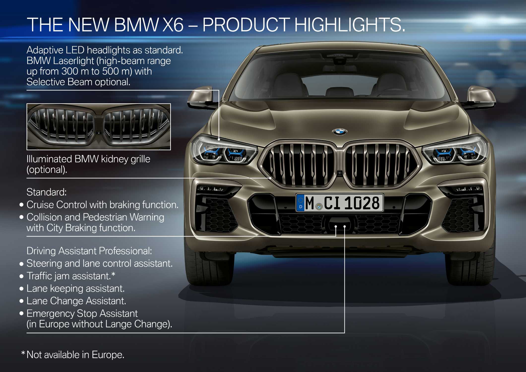 The all-new BMW X6 – Highlights (07/2019).