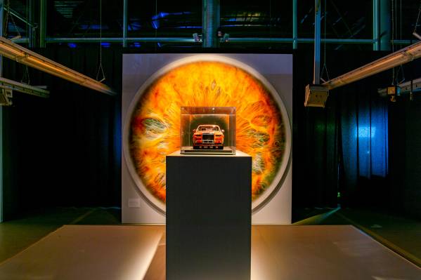 1 TO 8  SCALE MODEL RENDERING OF MARC QUINN AND ROLLS-ROYCE