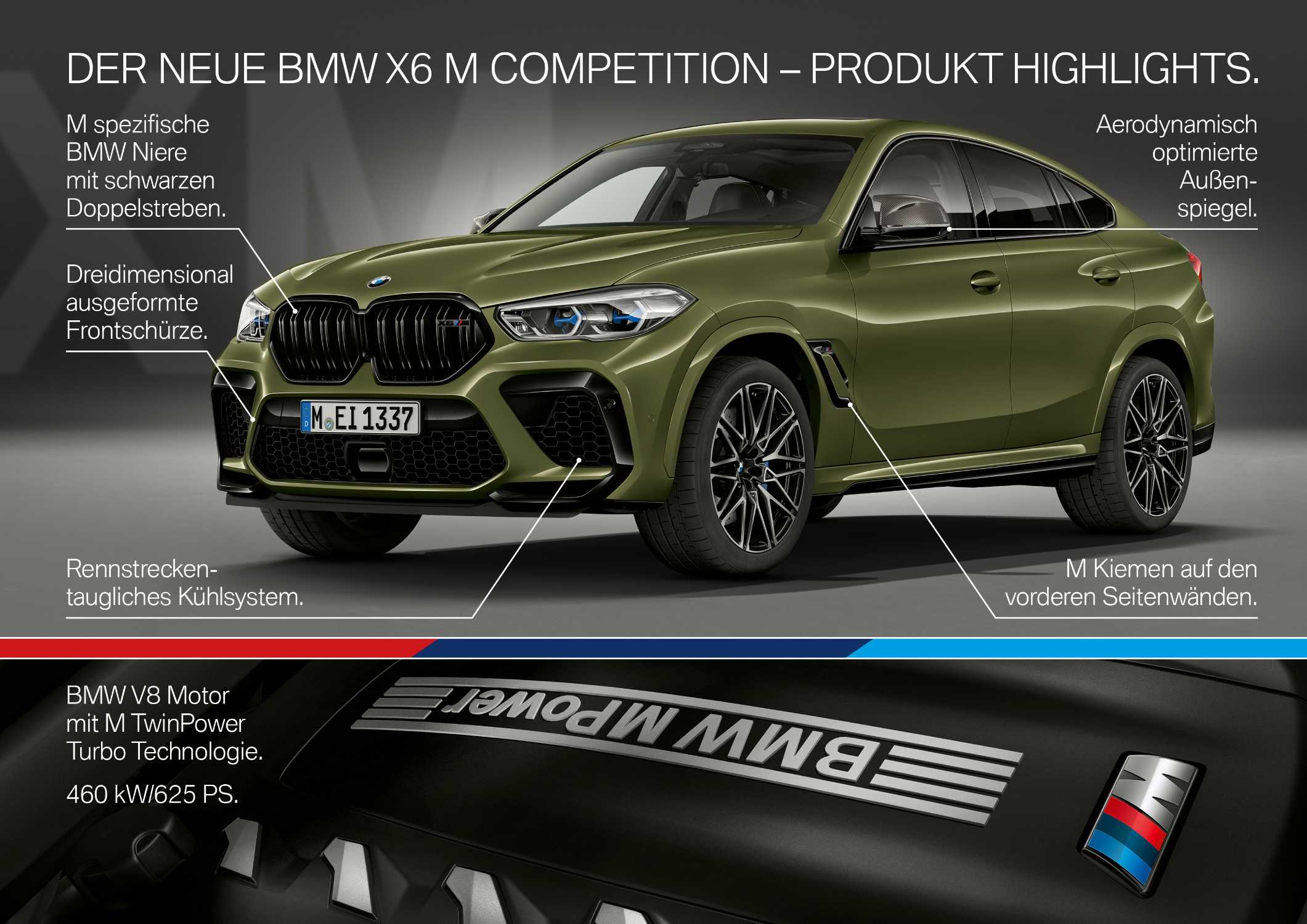 Der neue BMW X6 M und BMW X6 M Competition. (10/2019)
