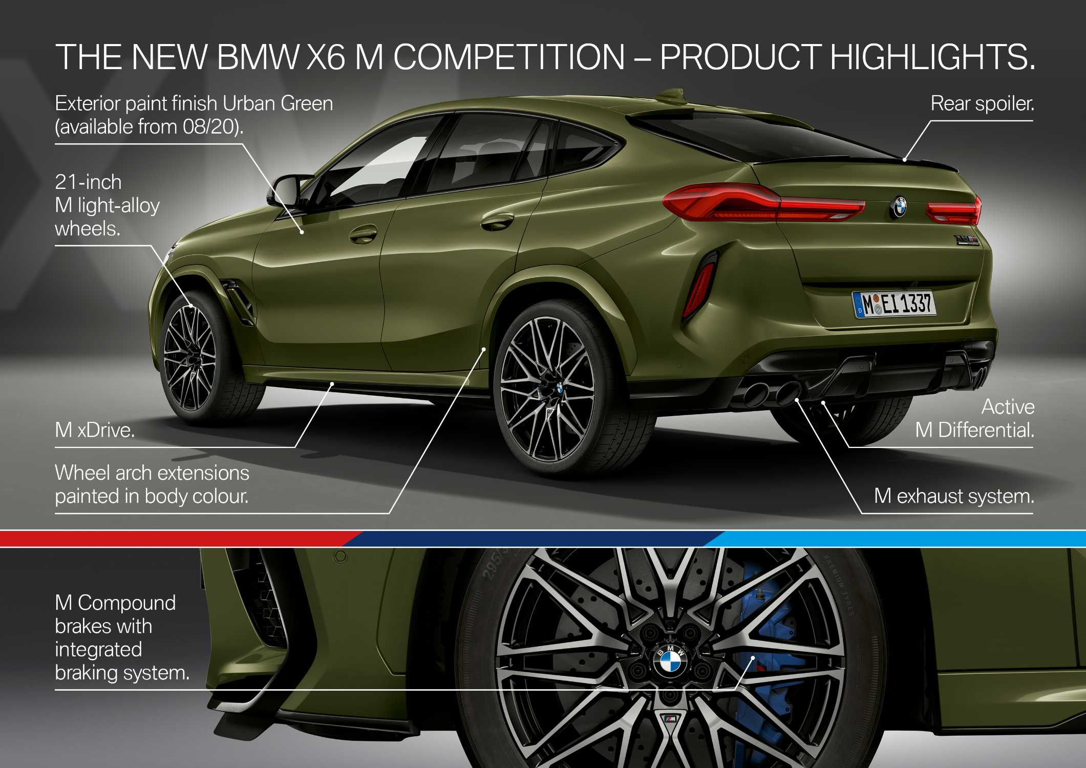 The new BMW X6 M and BMW X6 M Competition. (10/2019)