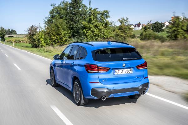 The New Bmw X1 Xdrive25i M Sport Misano Blue Metallic 09 2019