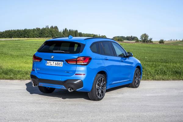 The New Bmw X1 Xdrive25i M Sport Misano Blue Metallic 09 2019