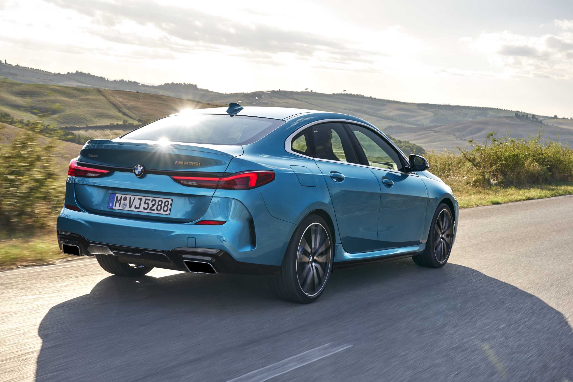 The all-new BMW 2 Series Gran Coupe, BMW M235i xDrive, Snapper Rocks blue metallic, Rim 19” Styling 552 M (10/2019).