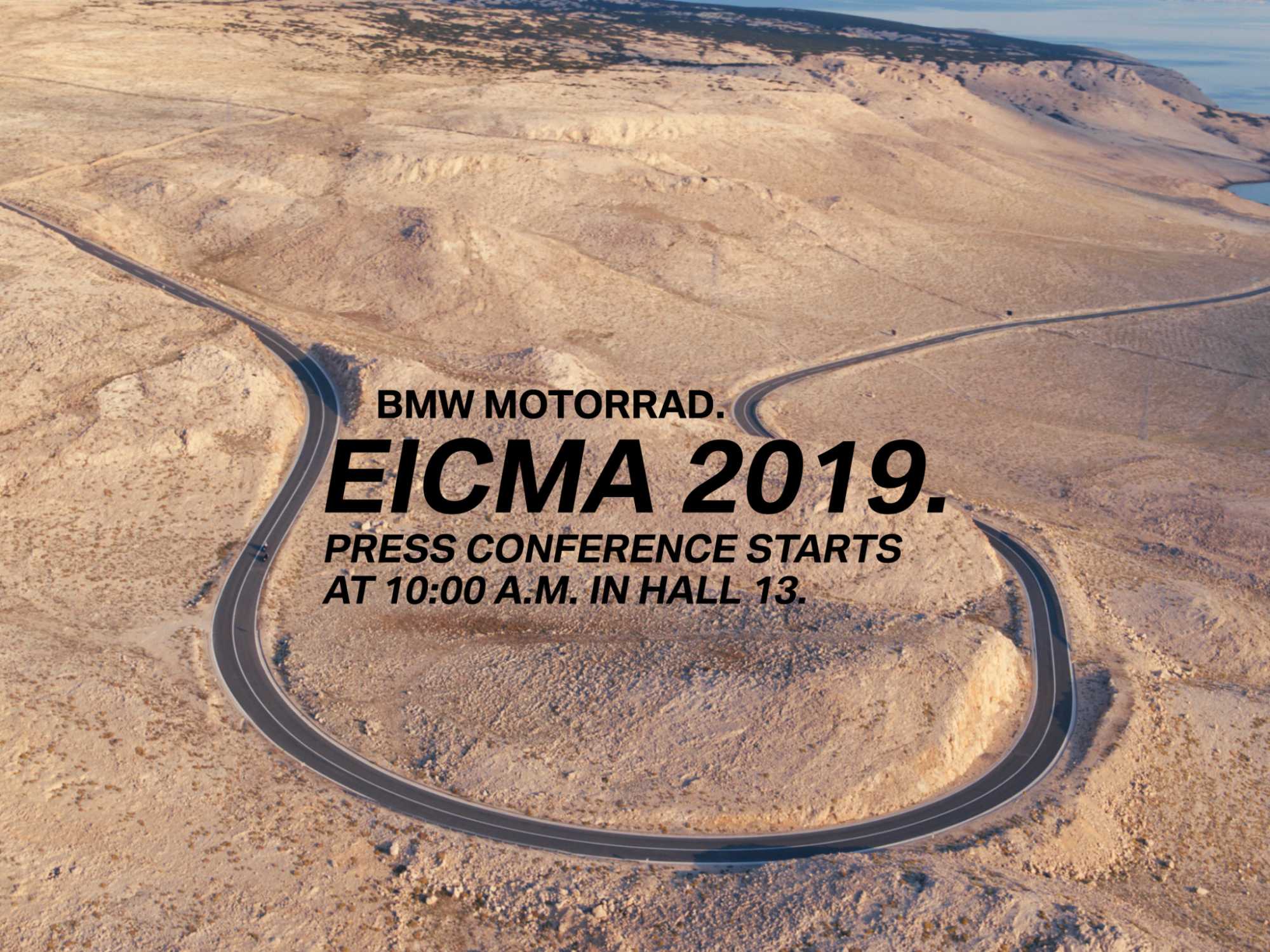 BMW Motorrad at EICMA 2019. (10/2019)