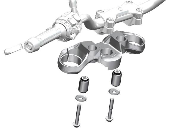 BMW S 1000 XR. Vibration decoupled Handlebars. 11 2019