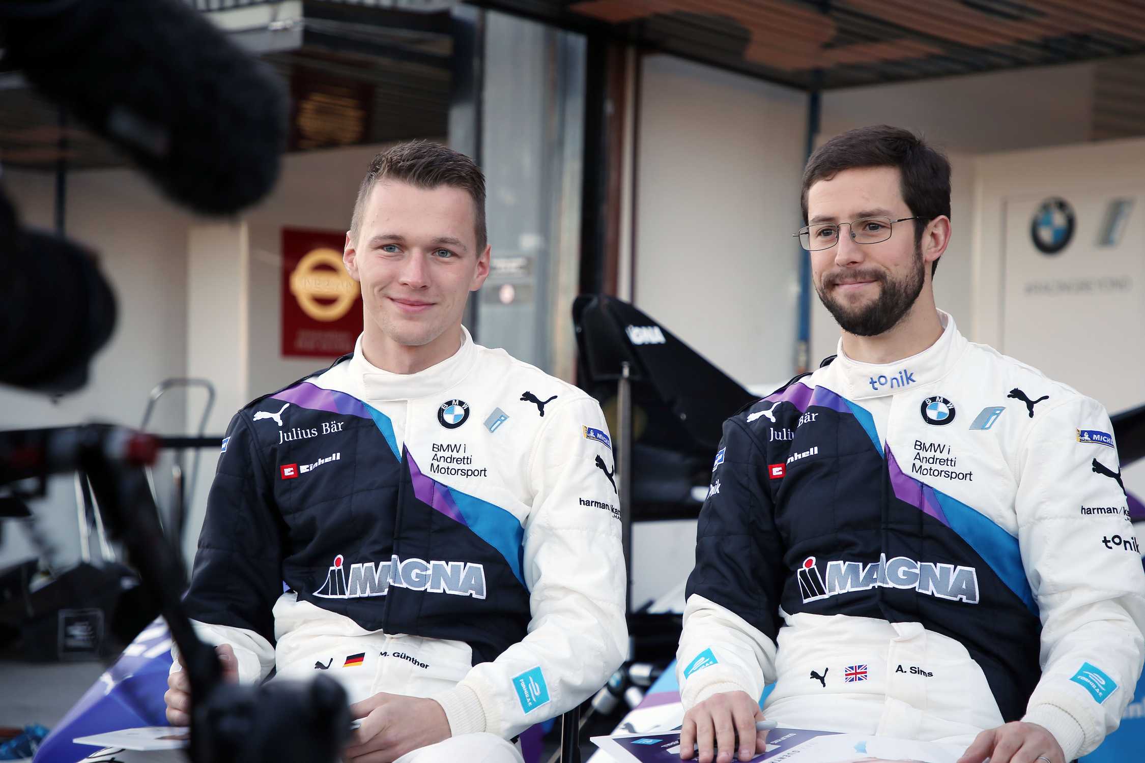 Intervista doppia con i piloti della BMW i Andretti Motorsport Maximilian  Günther e Alexander Sims.