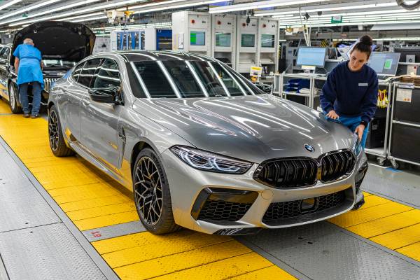 Start Of Production Of New Bmw M8 Gran Coupe At Bmw Group Plant Dingolfing