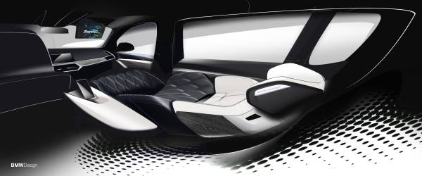 BMW X7 ZeroG Lounger - sketches. (01/2020)