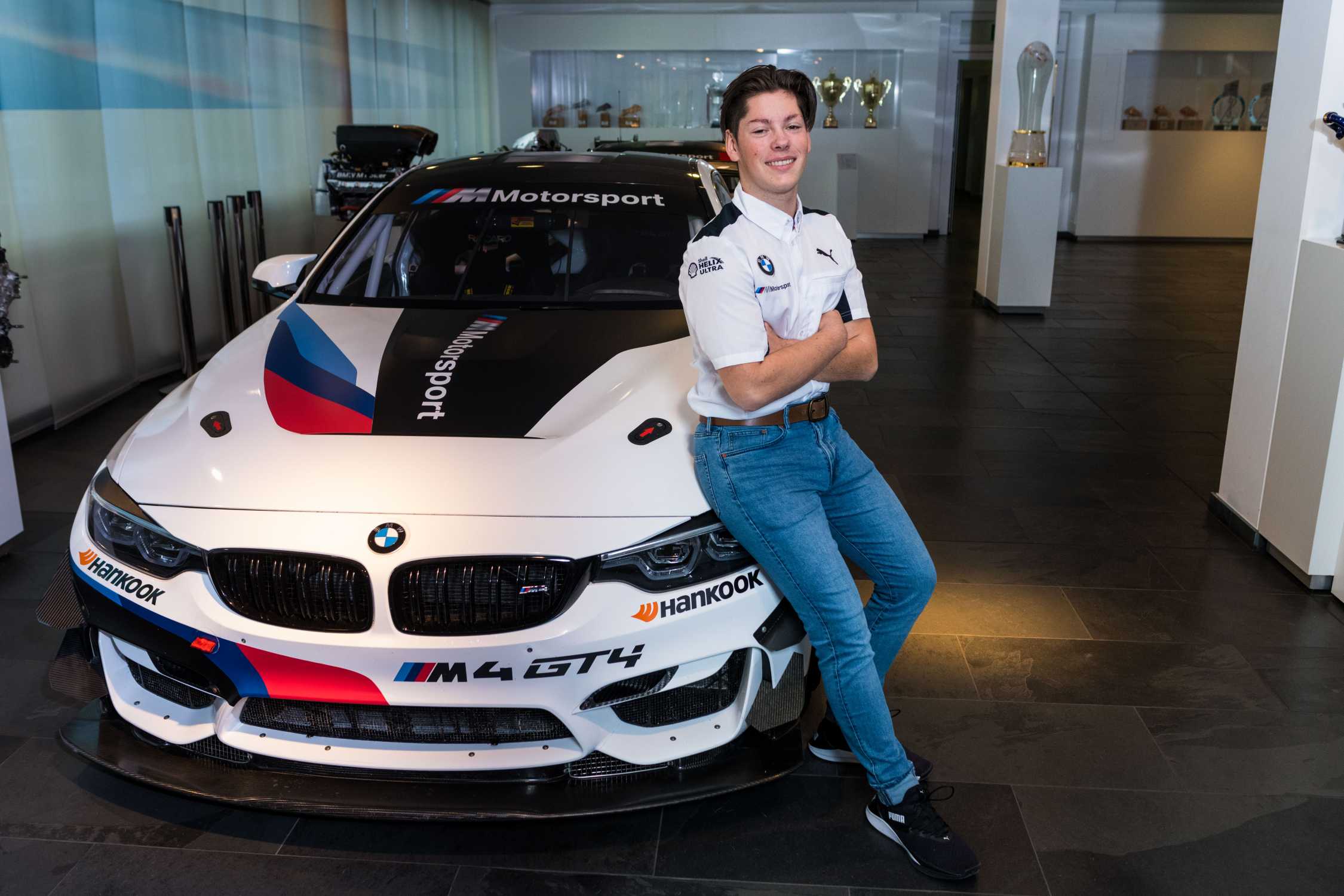 Munich (GER), 9th January 2020. BMW Junior Team, Max Hesse, BMW M4 GT4.