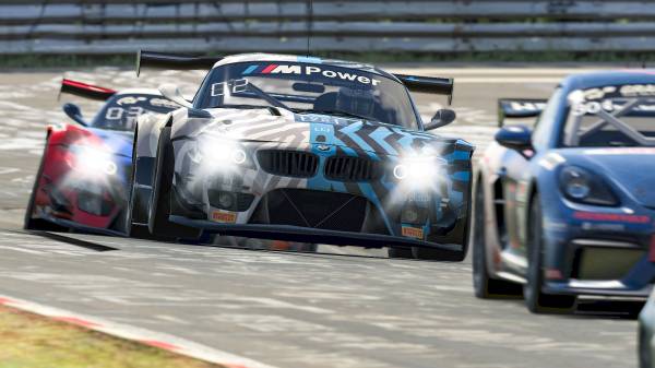 Two podium spots for the virtual GT3 on Nürburgring Nordschleife.