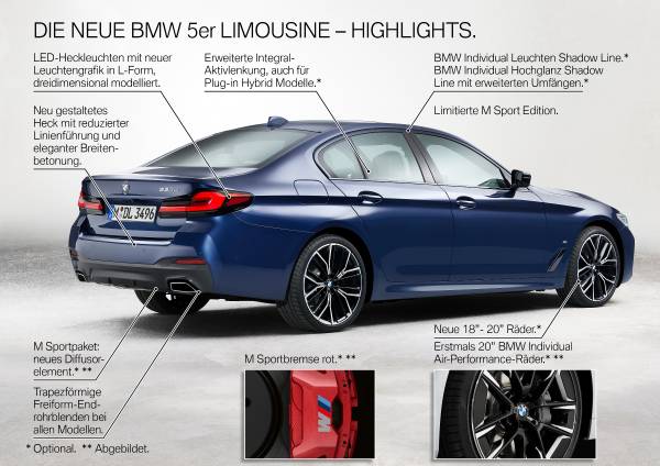 Die neue BMW 5er Limousine - Highlights (05/2020)