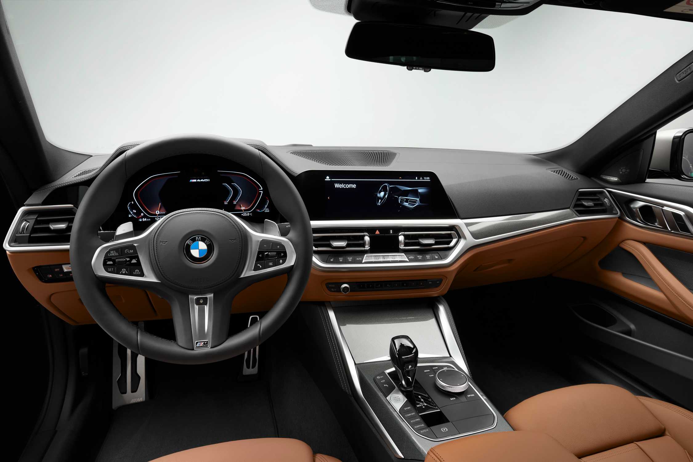 The allnew BMW 4 Series Coupé, Interior, Leather Vernasca