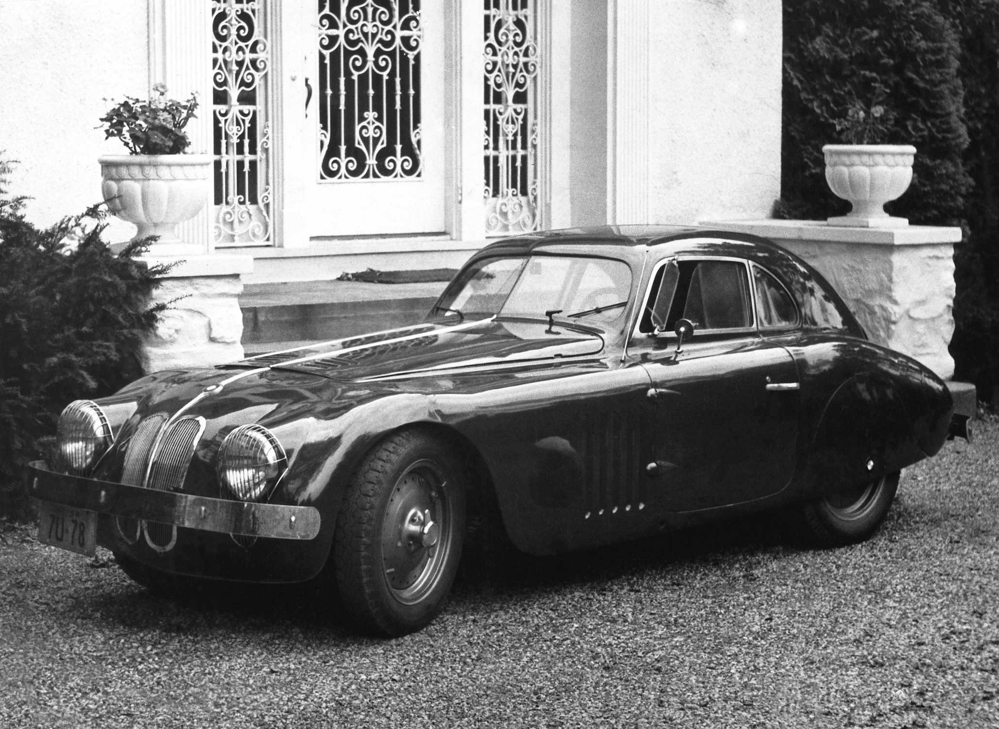 The BMW 328 Touring Coupe after partial rebuild by R. Grier (07/2020)
