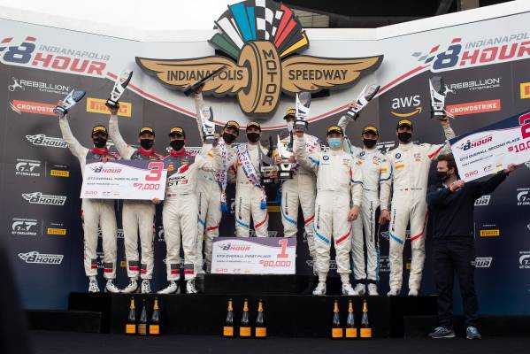 One Two For The Bmw M6 Gt3 Walkenhorst Motorsport Triumphs At The 8 Hours Of Indianapolis