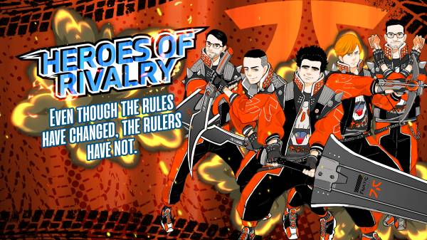 Heroes of Rivalry — All BMW Esports teams. One epic manga