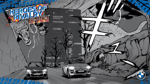 Heroes of Rivalry — All BMW Esports teams. One epic manga