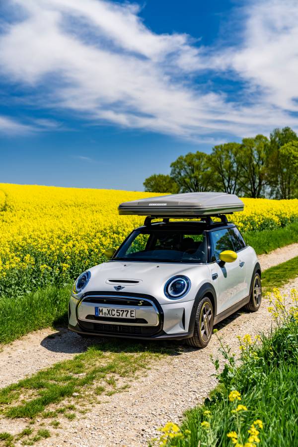 MINI goes on holiday - with the greenest camper fleet in the world.