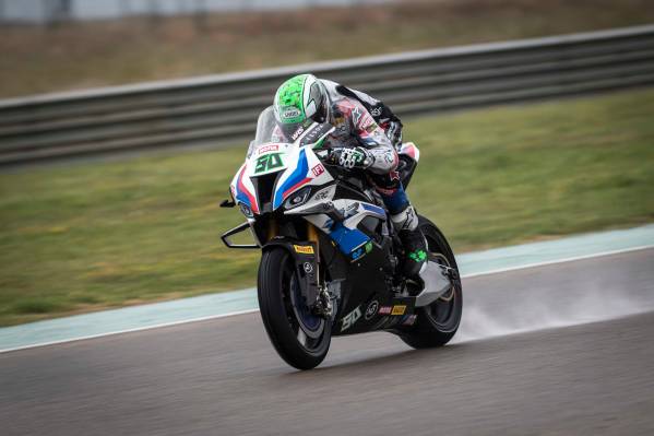 Aragon (ESP), 23rd May 2021. FIM Superbike World Championship WorldSBK. BMW Motorrad Motorsport. RC Squadra Corse, #50 BMW M 1000 RR, Eugene Laverty (GBR).