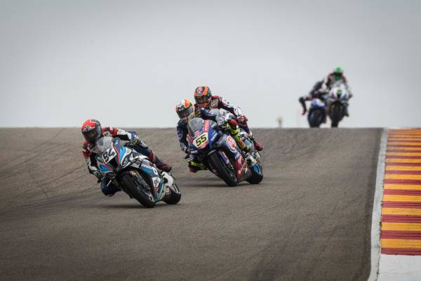 Aragon (ESP), 23rd May 2021. FIM Superbike World Championship WorldSBK. BMW Motorrad Motorsport. Bonovo MGM Racing, #94 BMW M 1000 RR, Jonas Folger (GER).