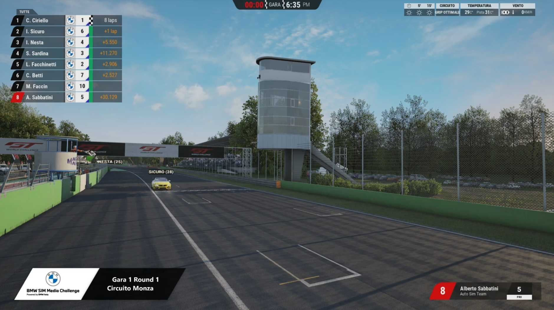 BMW SIM Media Challenge 2021 (06/2021)
