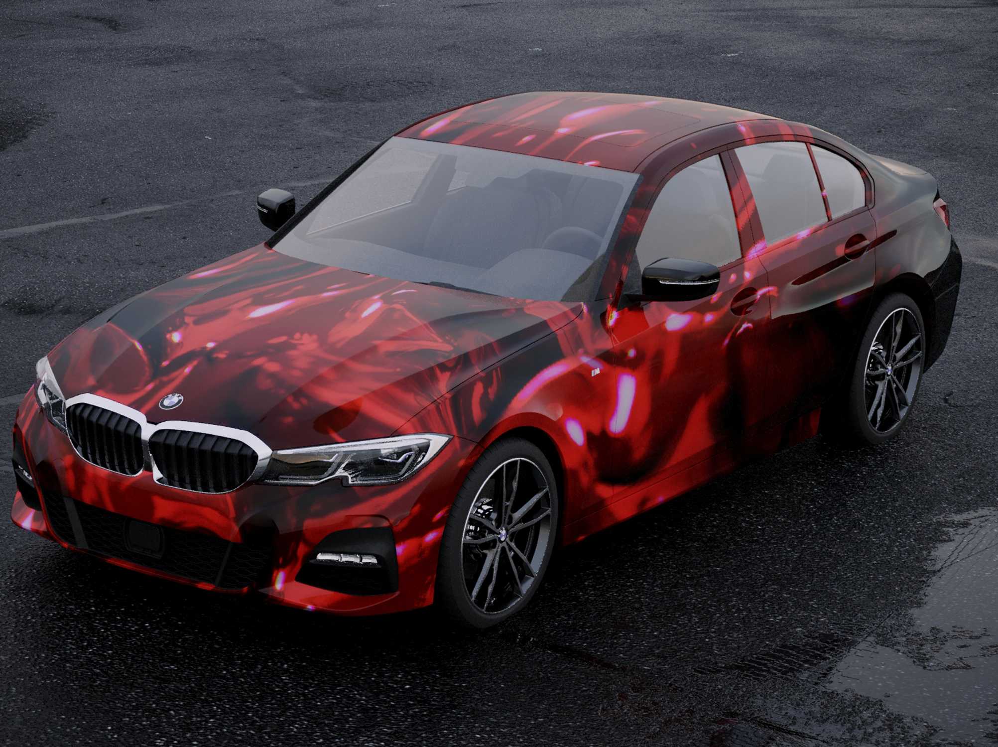 Auto Esporte - BMW transforma carro de corrida em obra de arte