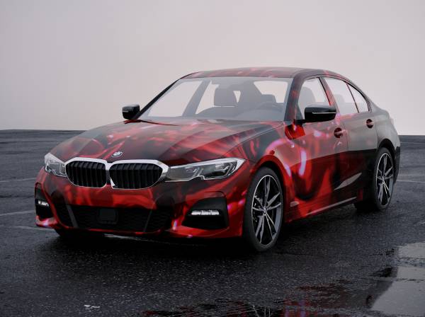 Auto Esporte - BMW transforma carro de corrida em obra de arte