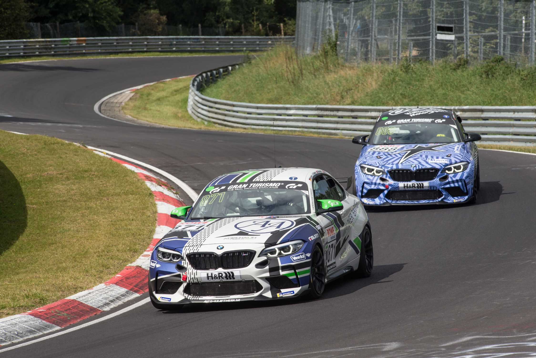 Nürburgring (GER), 10th/11th September 2021. BMW M Motorsport ...