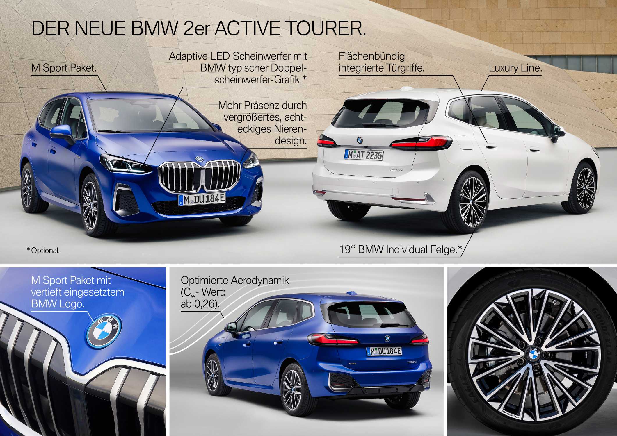 The all-new BMW 2 Series Active Tourer - Highlights (10/2021).