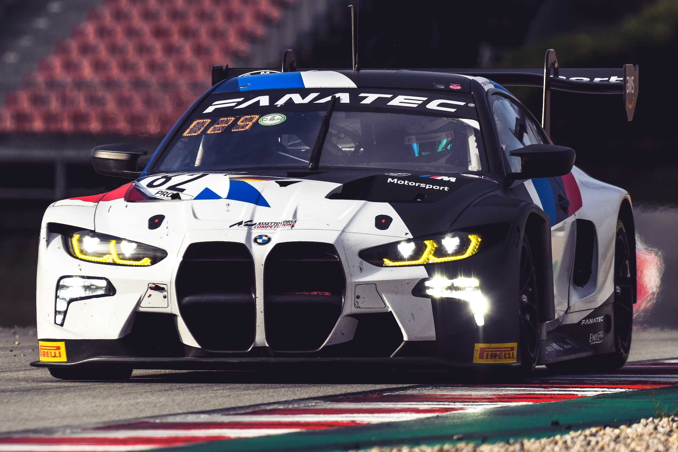 Barcelona (ESP), 8th to 10th October 2021. BMW M Motorsport, Fanatec GT ...