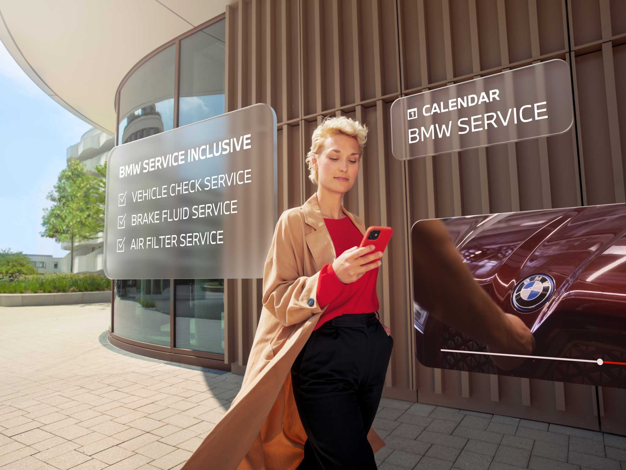 My BMW App - new functions - Service Appointment (11.2021).