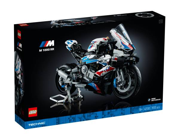 446pcs Série City Moto Électronique À Deux Roues Technic M 1000 Rr