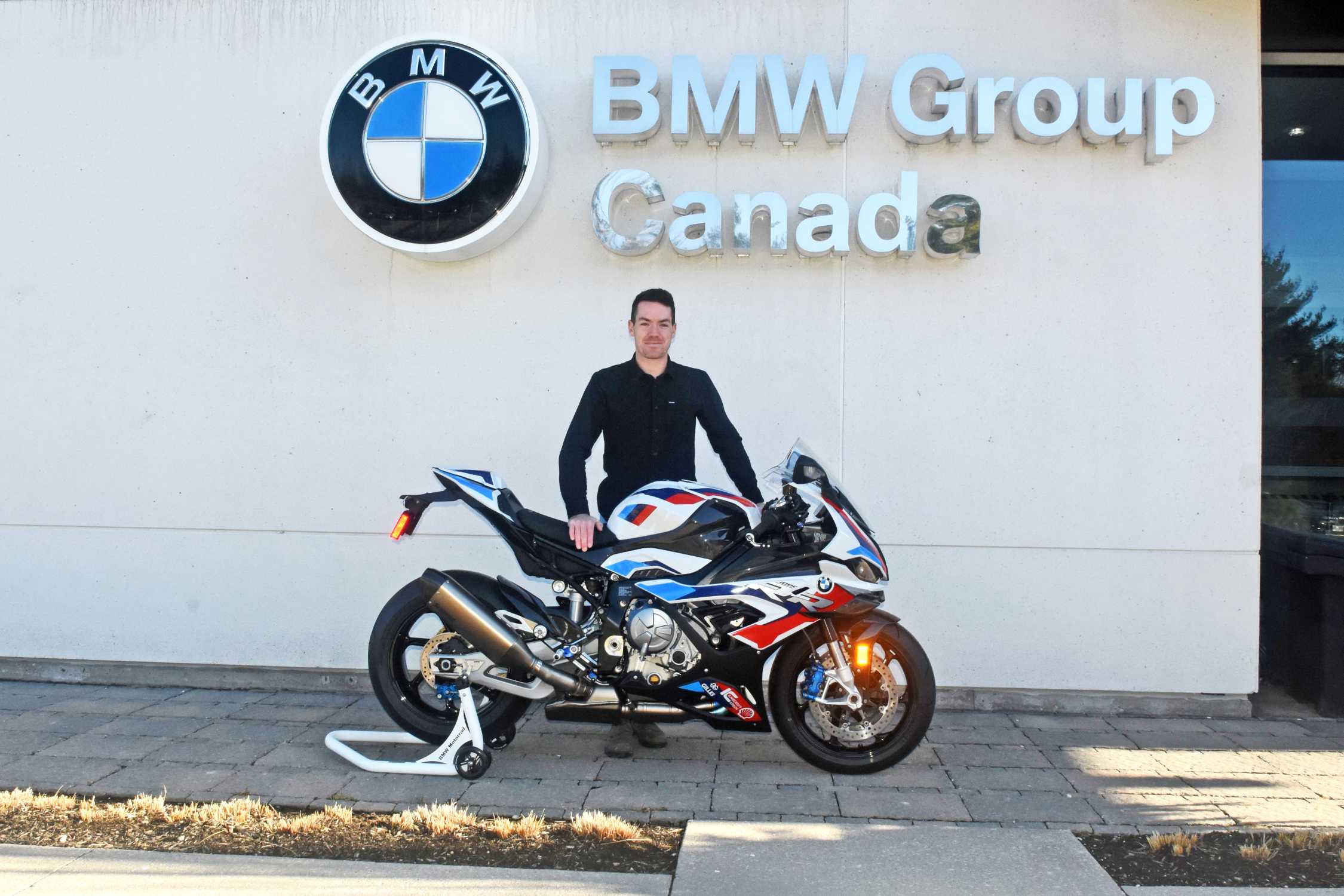 December 2021. BMW Motorrad Motorsport, 2021 BMW Motorrad Race Trophy, winner Ben Young (CAN), Canadian Superbike Championship.