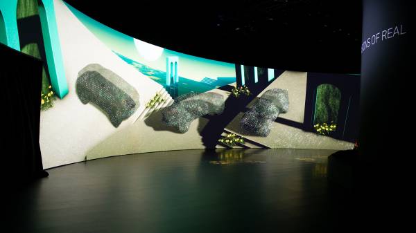 BMW @ CES 2022. Immersive Installation Dimensions of Real - On Location (01/2022).