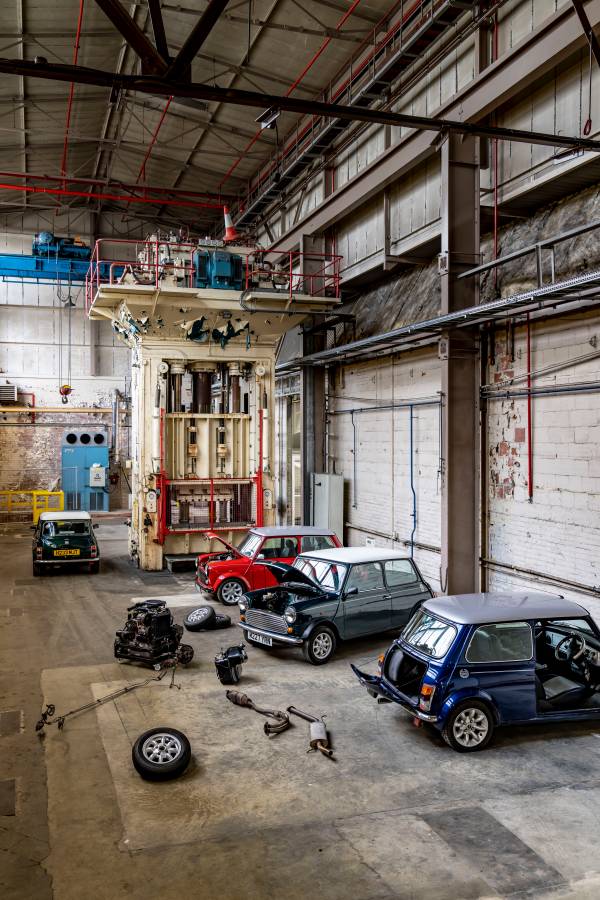 Recharged and electrifying: the classic Mini launches into the future.