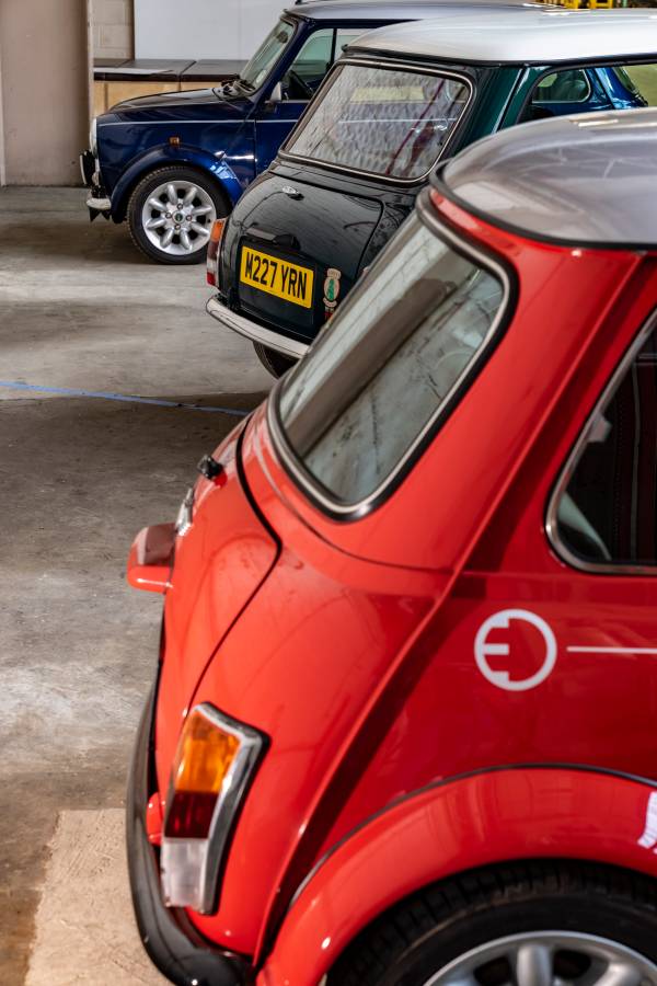 Recharged and electrifying: the classic Mini launches into the future.