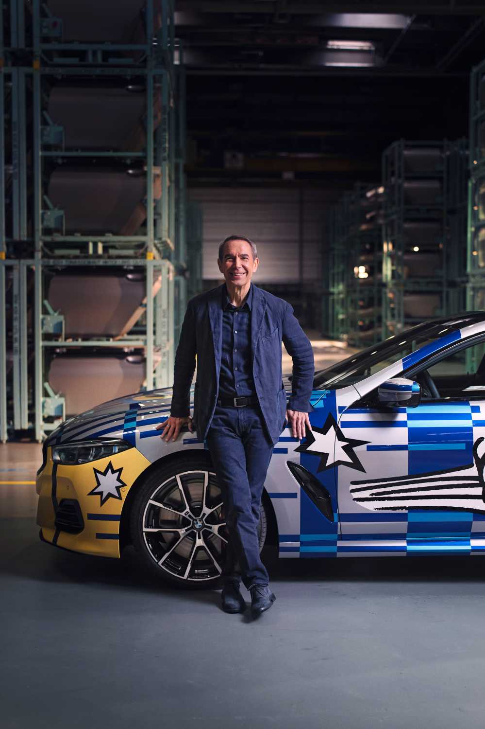 The X Jeff Koons Limited Edition Of The Bmw M I Xdrive Gran Coup Designed By Jeff Koons