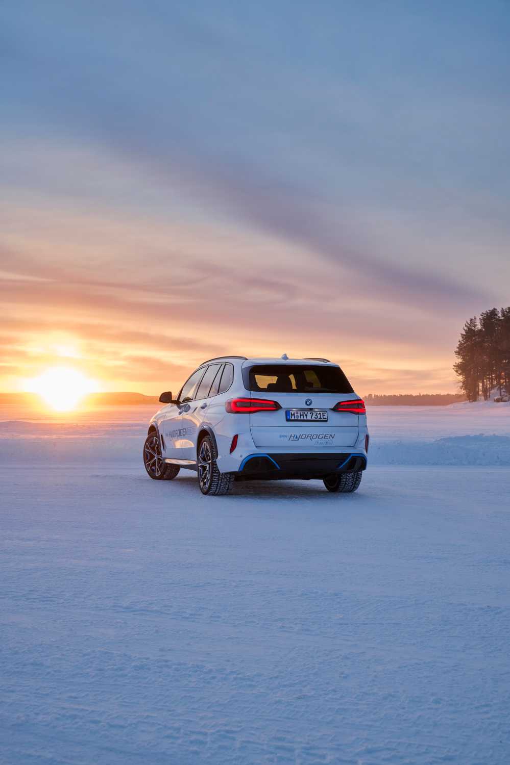 Bmw Ix Hydrogen Winter Testing