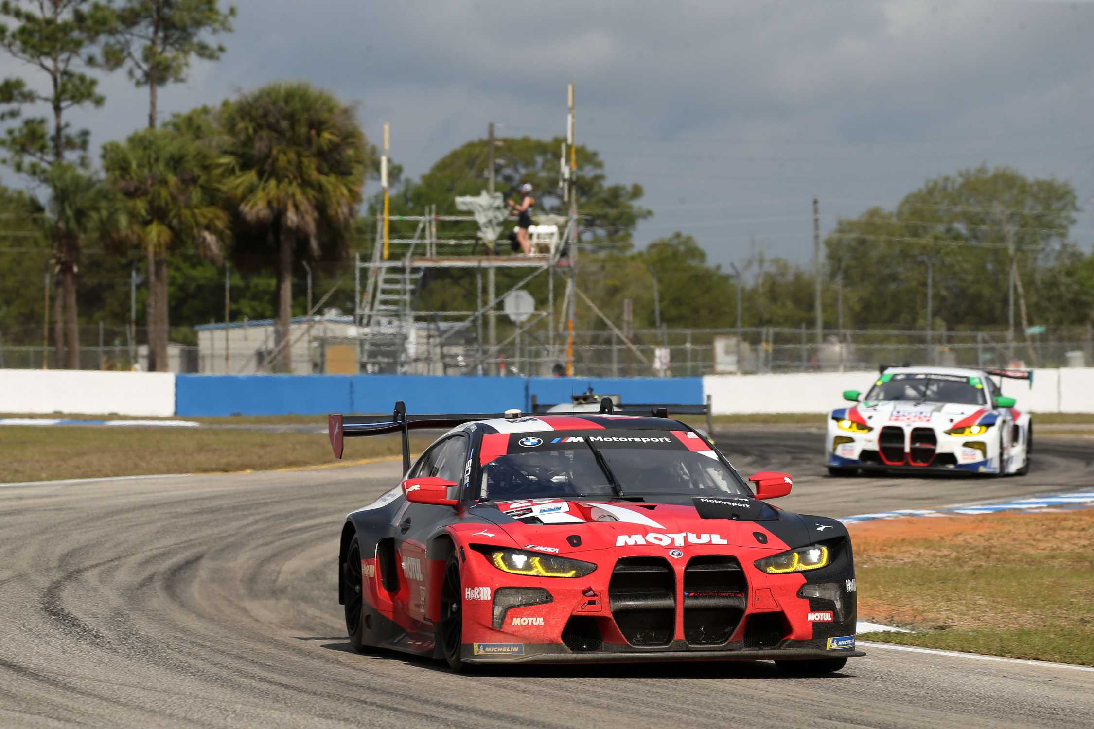 Sebring (USA), 16th to 19th March 2022. BMW M Motorsport, IMSA Weather