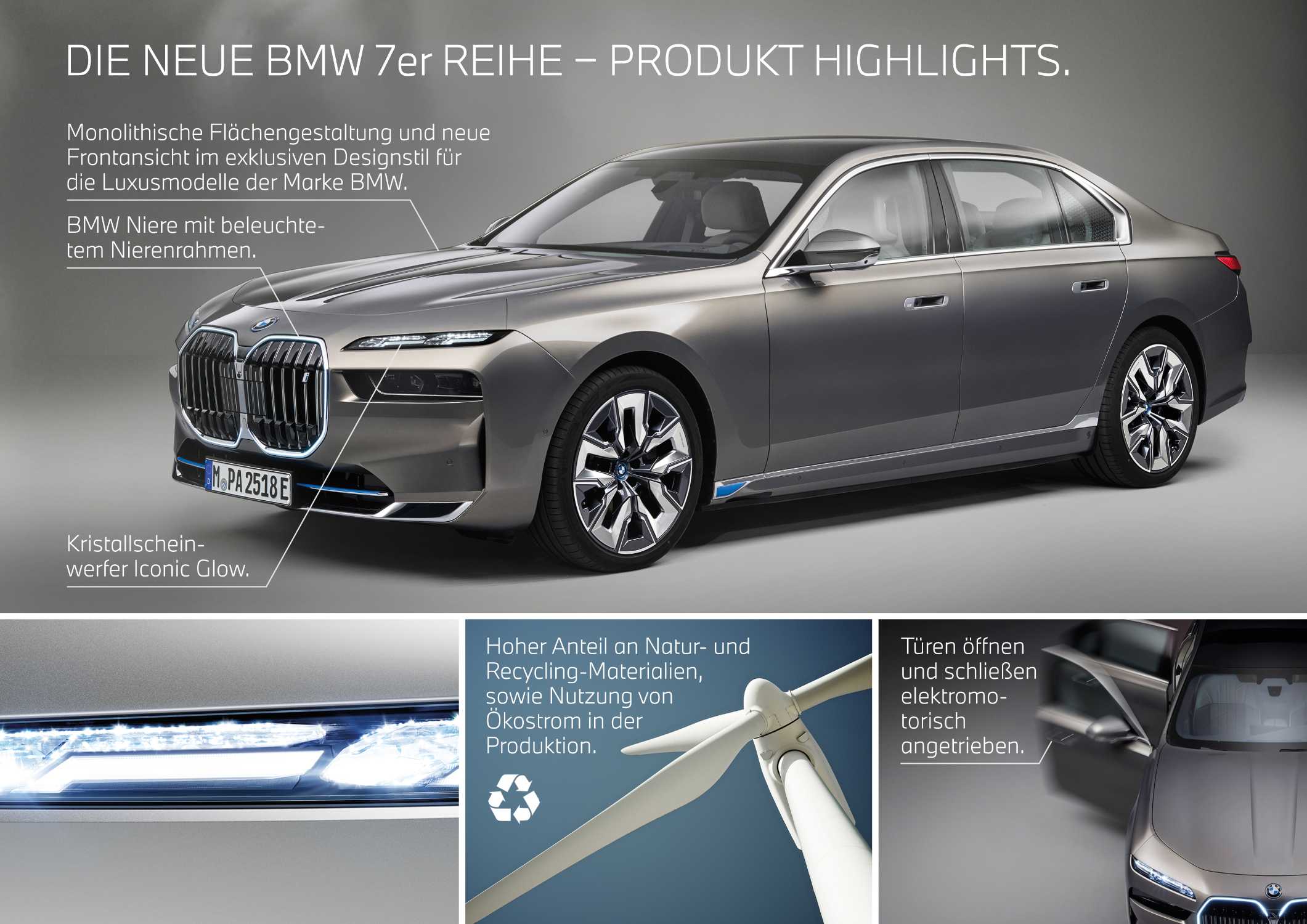 Die neue BMW 7er Reihe - Highlights (04/2022).