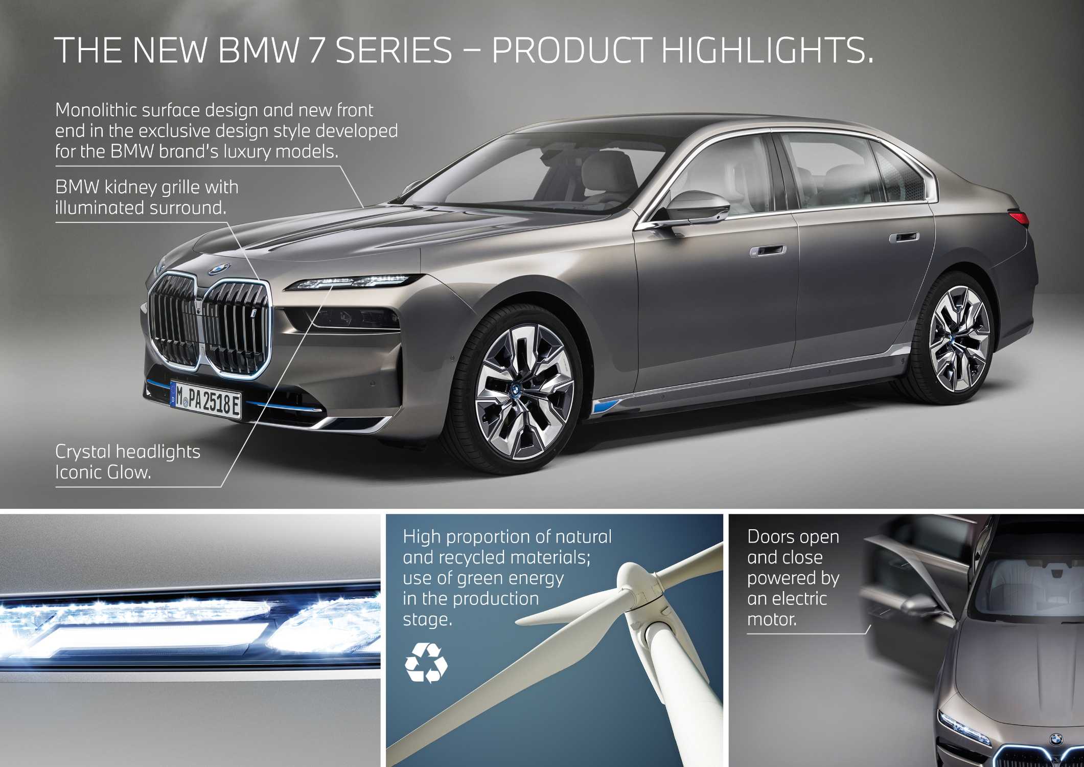 The new BMW 7 Series - Highlights (04/2022).