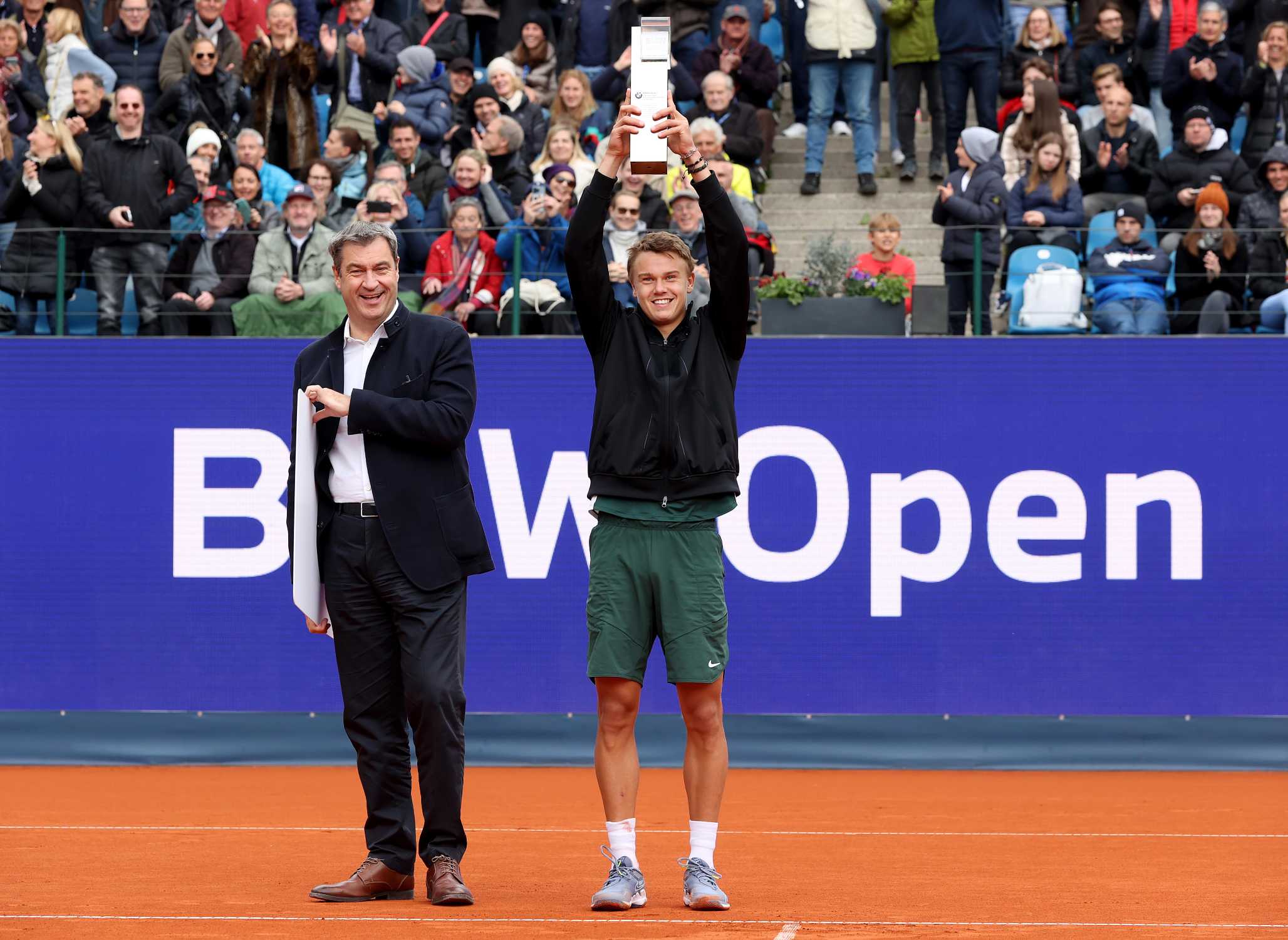 BMW Open by American Express. Markus Söder, Holger Rune.