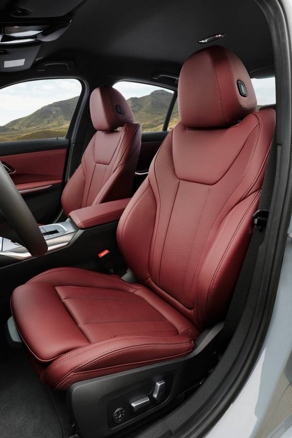 Bmw 3 series red leather outlet interior