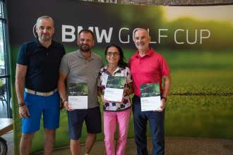 BMW Golf Cup - the victorious trio from Slovakia travels to the World Final (09/2022)