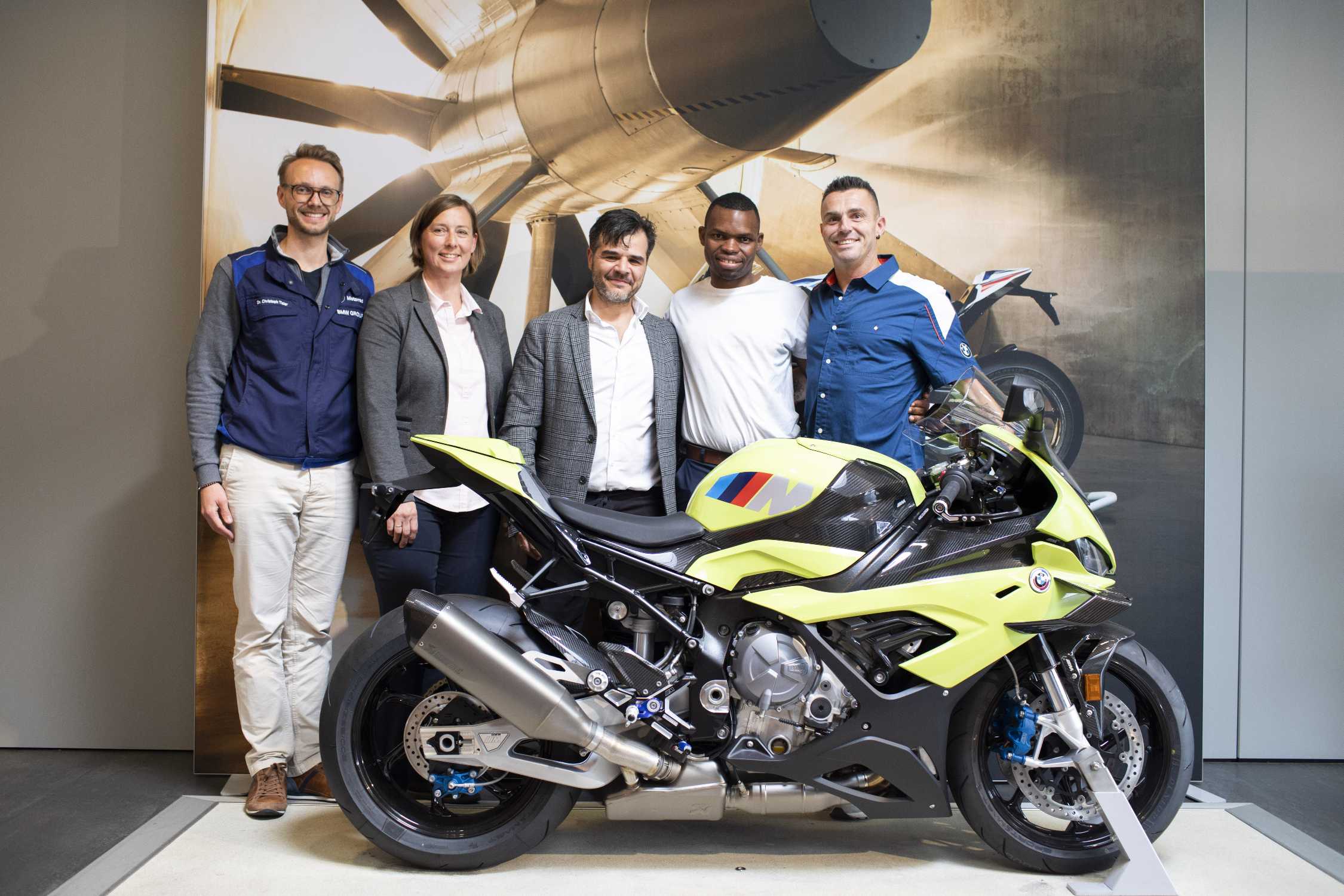 Christoph Tisler, Dorothea Grützmann, Davide Vitolo, Nyasha Derera, Emiliano Malagoli - BMW Group Plant Berlin